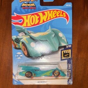 DC Batmobile Kids Toy - Teal and Orange